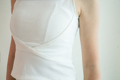 Active Ribbed 收副乳美胸運動背心- 附胸墊