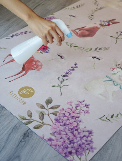 Cuddly Blooming Travel Mat
